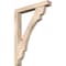 Ekena Millwork Olympic Block Smooth Bracket w/ Offset Brace, Douglas Fir, 5 1/2"W x 36"D x 48"H BKT0604X36X48OLY05SDF - alternate 1